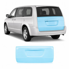 Антигравийная защитная бронепленка по лекалам для Dodge Grand Caravan V 2008-2020 - зона крышки багажника