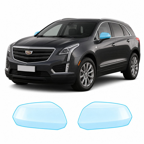 Антигравийная защитная бронепленка по лекалам для Cadillac XT5 I 2016-2019 - зеркала
