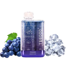 Elf Bar TE6000 Преміум POD 4% Grape ice Виноград Лід