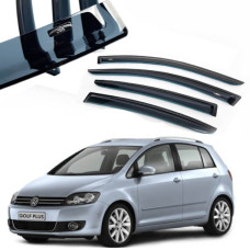 Дефлекторы окон ветровики Volkswagen Golf 5 plus 2004-2014 (VW12)