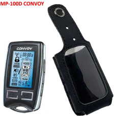 Чохол на пульт сигналізації Convoy MP-100 LCD 2-Way шкіряний Чорний
