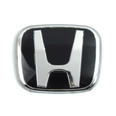 Эмблема для Honda 50 x 42 мм оргстекло / скотч / маленькая черная в коробке