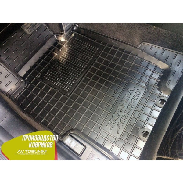 Водительский коврик в салон Honda Accord 2003-2007 (Avto-Gumm)