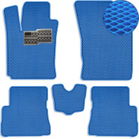 Килимки в салон EVA для Hyundai Getz 2005-2008 з підп'ятником Сині 5 шт
