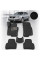 3D EVA Коврики в салон для Volkswagen Passat B6 2005-2010 З Підп'ятником Чорні 5 шт