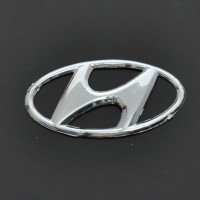 Эмблема для Hyundai 80 x 41 мм Aceent 3M скотч