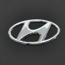 Емблема для Hyundai 80 x 41 мм Aceent 3M скотч