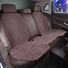 Накидка на задні сидіння Алькантара Maybach Додаткова вентиляція Коричневі 1 шт