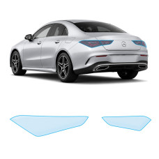 Антигравийная защитная бронепленка по лекалам для Mercedes-Benz CLA C118 facelift 2023- задние фонари стопы