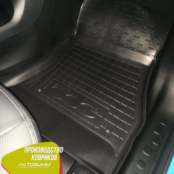Автомобильные коврики в салон Fiat 500L 2013- (Avto-Gumm)