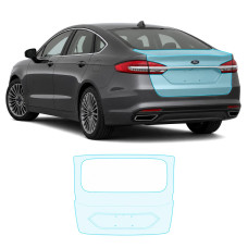 Антигравийная защитная бронепленка по лекалам для Ford Mondeo V facelift 2019-2022 - зона крышки багажника