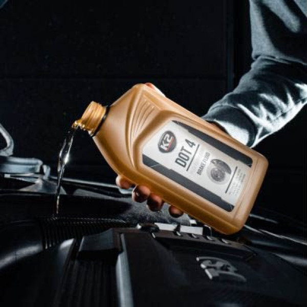 Гальмівна рідина K2 Dot-4 Brake Fluid 1000 мл (T108)