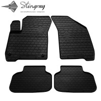 Резиновые коврики в машину (4 шт)  для DODGE Journey (2008-2019)