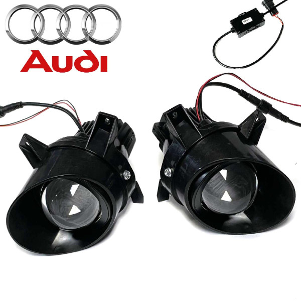 Протитуманні фари LED для Audi Q5/Q3 3.0 45W 6000K Універсальні Біле Світло (GTW-G38)