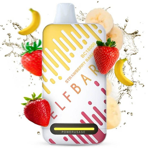 Elf Bar BC 15000 18ml Strawberry Banana (Банан Клубника) Два режима