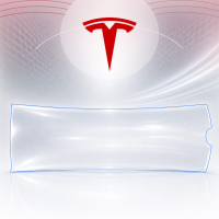Антигравійна захисна бронеплівка за лекалами для Tesla Model S II facelift 2021- зона даху