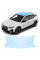 Антигравійна захисна бронеплівка за лекалами для BMW iX I20 2021- зона даху