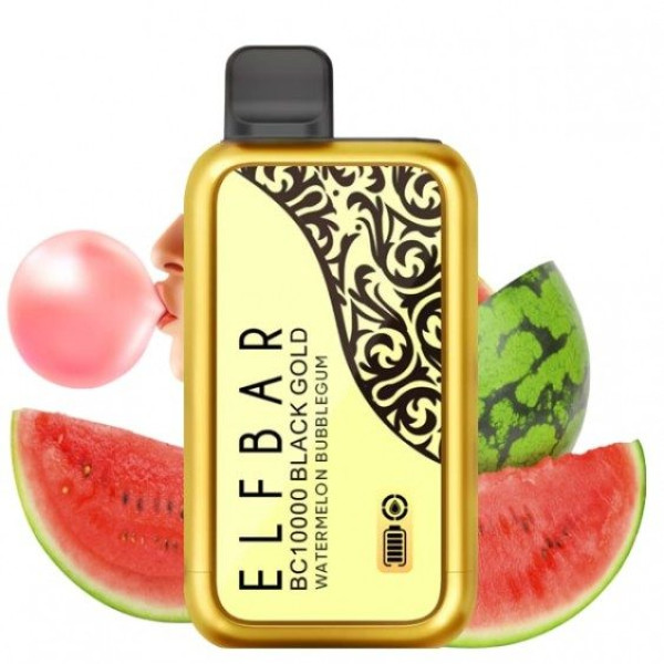 Elf Bar BC 10000 Преміум Watermelon Bubble Gum Кавун Жуйка (limited)