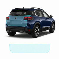 Антигравійна захисна бронеплівка за лекалами для Citroen C5 Aircross I facelift 2022-2024 - зона кришки багажника