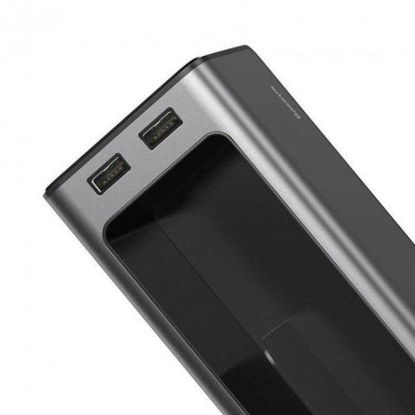 Підлокітник - Органайзер Baseus Deluxe / висувною Підстаканник / 2 USB / Чорний (CRCWH-A01)