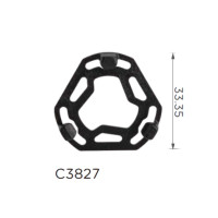 Кліпса для облицювання днища Audi, Seat, Skoda, Volkswagen (WHT003386) (C3827)