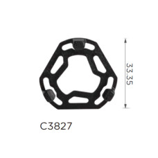 Кліпса для облицювання днища Audi, Seat, Skoda, Volkswagen (WHT003386) (C3827)