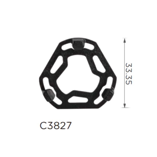 Кліпса для облицювання днища Audi, Seat, Skoda, Volkswagen (WHT003386) (C3827)