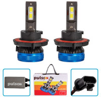 LED лампи для авто Pulso H13 LED-chips 3570 CSP 9-30V 2*65W 13000Lm 6000k