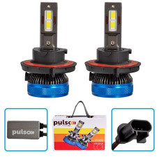 LED лампи для авто Pulso H13 LED-chips 3570 CSP 9-30V 2*65W 13000Lm 6000k