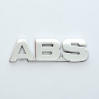 Эмблема надпись ABS скотч 94 x 28 мм