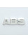Эмблема надпись ABS скотч 94 x 28 мм