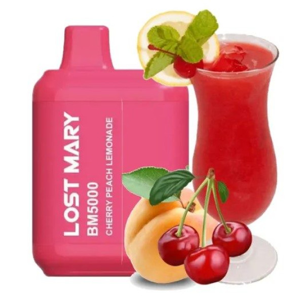 Lost Mary BM5000 5% Cherry Peach Lemonade - Вишня Персик Лимонад