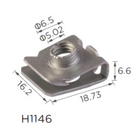 Скоба под винт L-19x16 D=6 Toyota (90179-06127, 9017906127, 16481) (H1146)