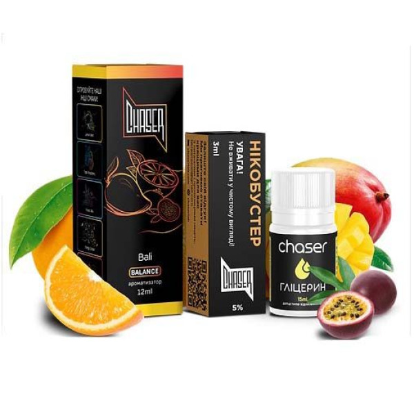 Рідина Chaser Самозаміс Black ULTRA 30ml Bali 