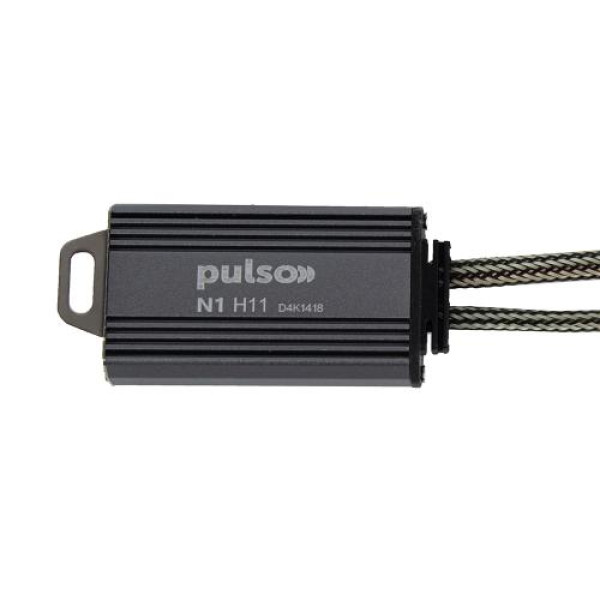 LED лампы для авто Pulso H8 H9 H11 H16 LED-chips OEM PHILIPS Flip chip 9-16V 2*70W 8500Lm 6500K