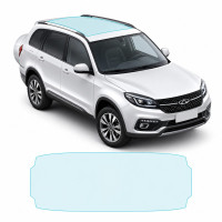 Антигравийная защитная бронепленка по лекалам для Chery Tiggo 3 II facelift 2020- зона крыши