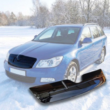Зимова Накладка На Skoda Octavia A5 З 2010-2014 Глянець Решітка (WS10409)