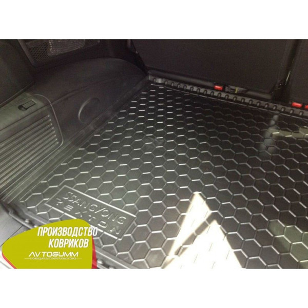 Автомобільний килимок у багажник SsangYong Rexton W 2013- Гумо-пластик