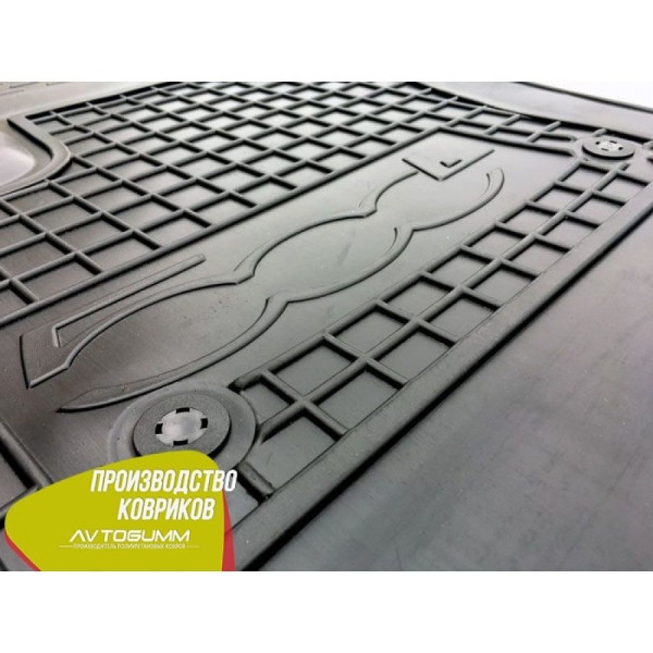 Водійський коврик в салон Fiat 500L 2013- (Avto-Gumm)