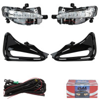 LED Противотуманные фары для Toyota Corolla 2017- E17 USA DRL-12V3W с проводкой Комплект (TY-712L)