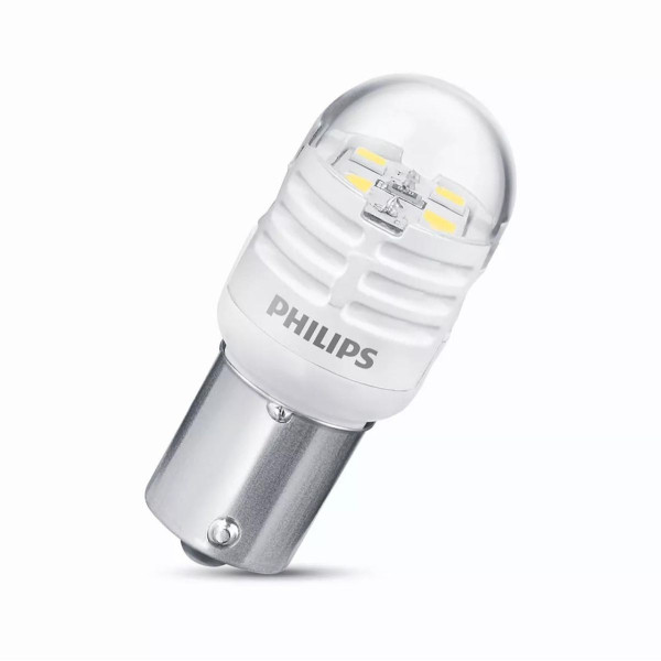 Світлодіод 12V цок.BA15s P21 LED Philips 11498U30CWB2 White Ultiton Pro3000 2шт