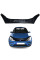 Дефлектор капоту мухобійка для Ford Focus I 1998-2004 Євро кріплення Voron Glass