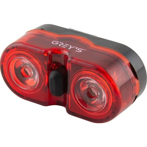 Велосипедний задній ліхтар Grey's LED 3 режими 30 х 30 х 70 мм 1 шт (GR11160)