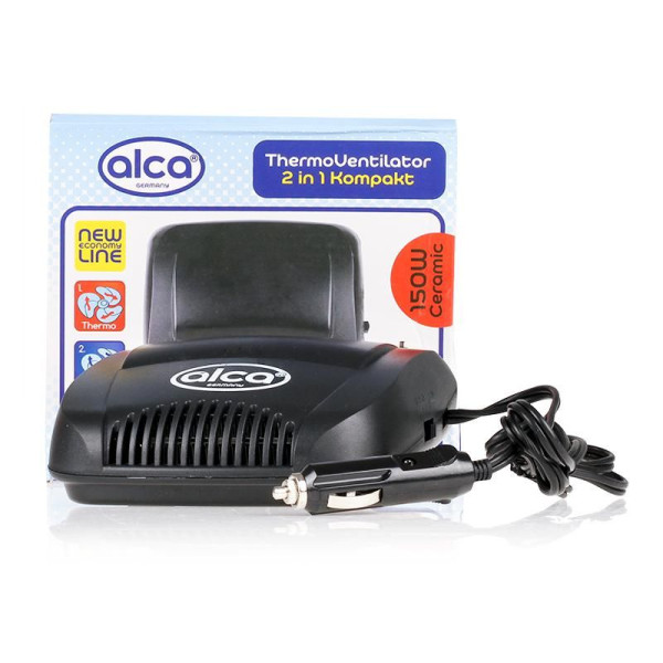 Тепловентилятор автомобільний Alca 12V 150 W Керамічний (544200)