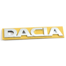 Емблема напис Dacia скотч 3M/1 лялька 151 x 26 мм (8200907776)