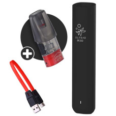 Багаторазова POD-система Elf Bar RF350 Starter Kit 350 mAh Чорний