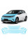 Антигравийная защитная бронепленка по лекалам для BYD Dolphin I 2021-2024 - передняя часть авто (капот бампер фары крылья)