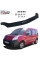 Дефлектор капота мухобойка Renault Kangoo 2008-2013 Евро Крепление (Vip Tuning) RL17