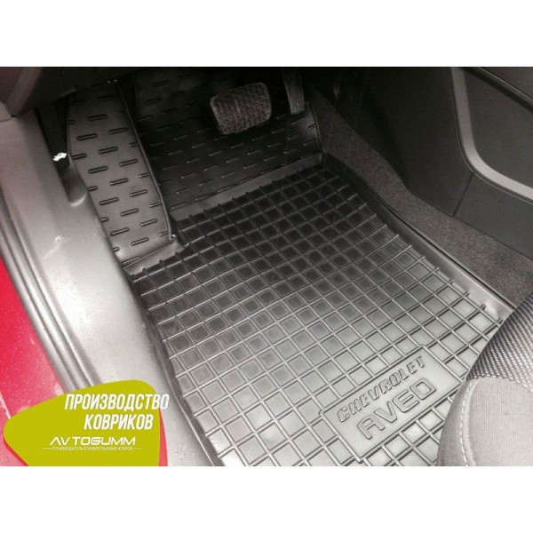 Автомобильные коврики в салон Chevrolet Aveo 2012- (Avto-Gumm)