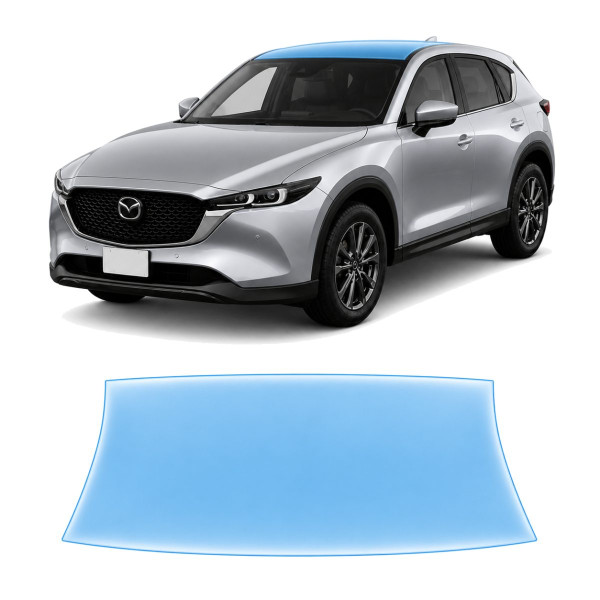 Антигравійна захисна бронеплівка за лекалами для Mazda CX-5 KF facelift 2022- зона даху